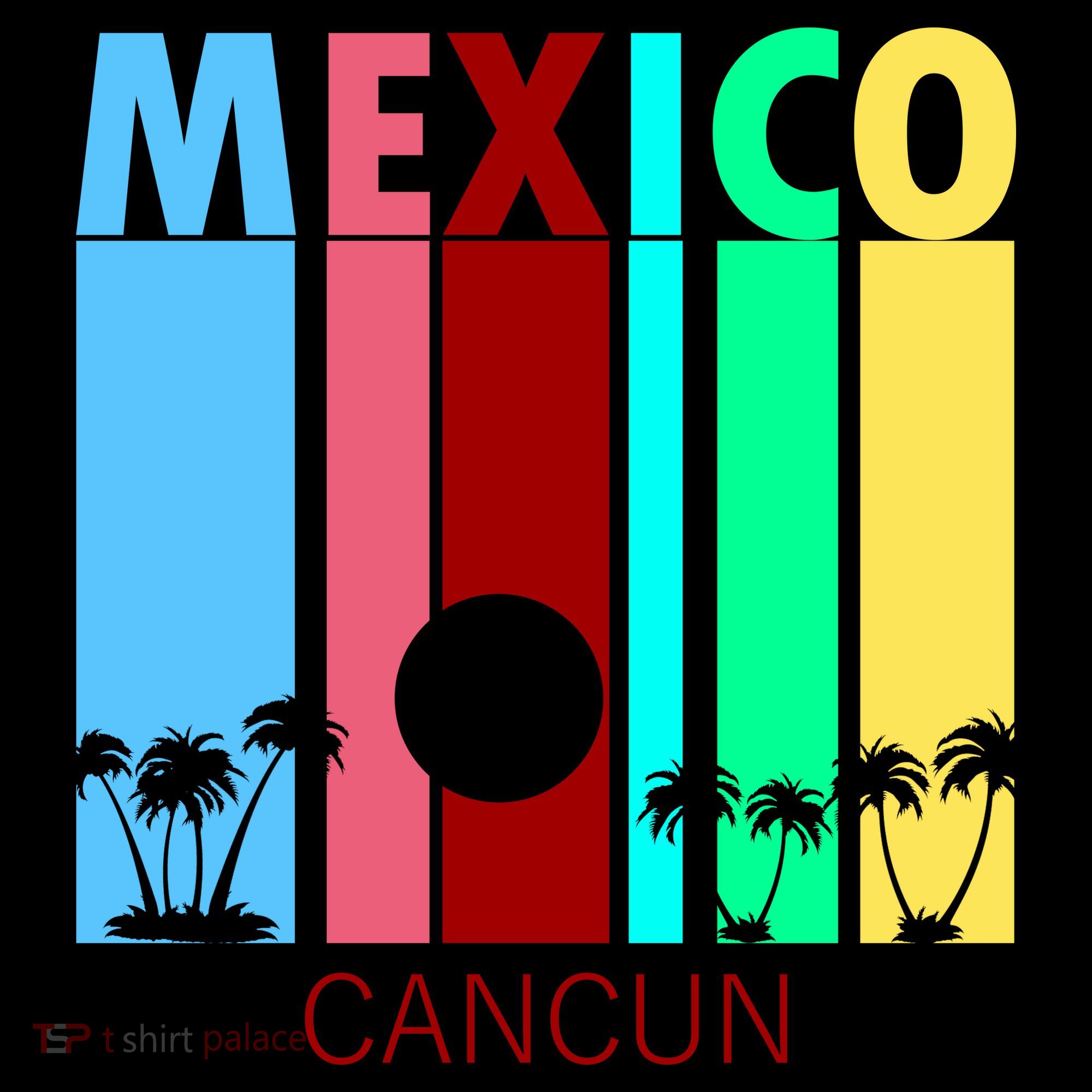 Retro Cancun Mexico Coffee Mug