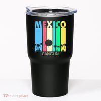 Retro Cancun Mexico Tumbler thumb 0