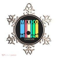 Retro Cancun Mexico Ornament thumb 0