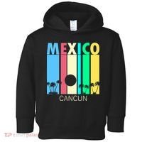 Retro Cancun Mexico Toddler Hoodie thumb 0