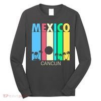 Retro Cancun Mexico Long Sleeve Shirt thumb 0