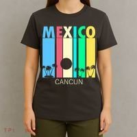 Retro Cancun Mexico T-Shirt thumb 4