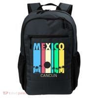 Retro Cancun Mexico Backpack thumb 0