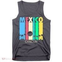 Retro Cancun Mexico Tank Top thumb 0