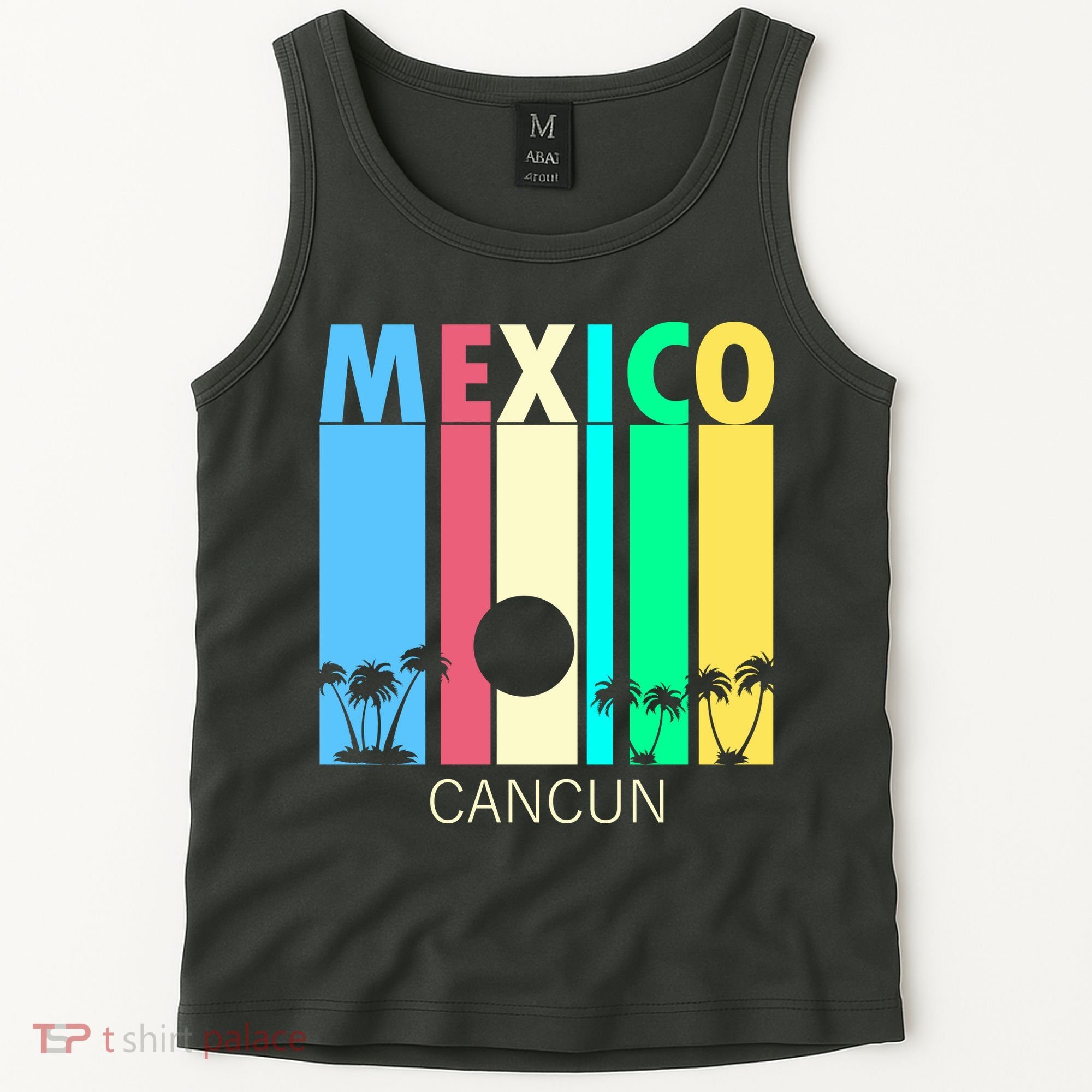 Retro Cancun Mexico Tank Top