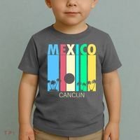 Retro Cancun Mexico Toddler T-Shirt thumb 2