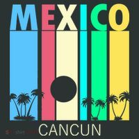 Retro Cancun Mexico Women's Long Sleeve Shirt thumb 2