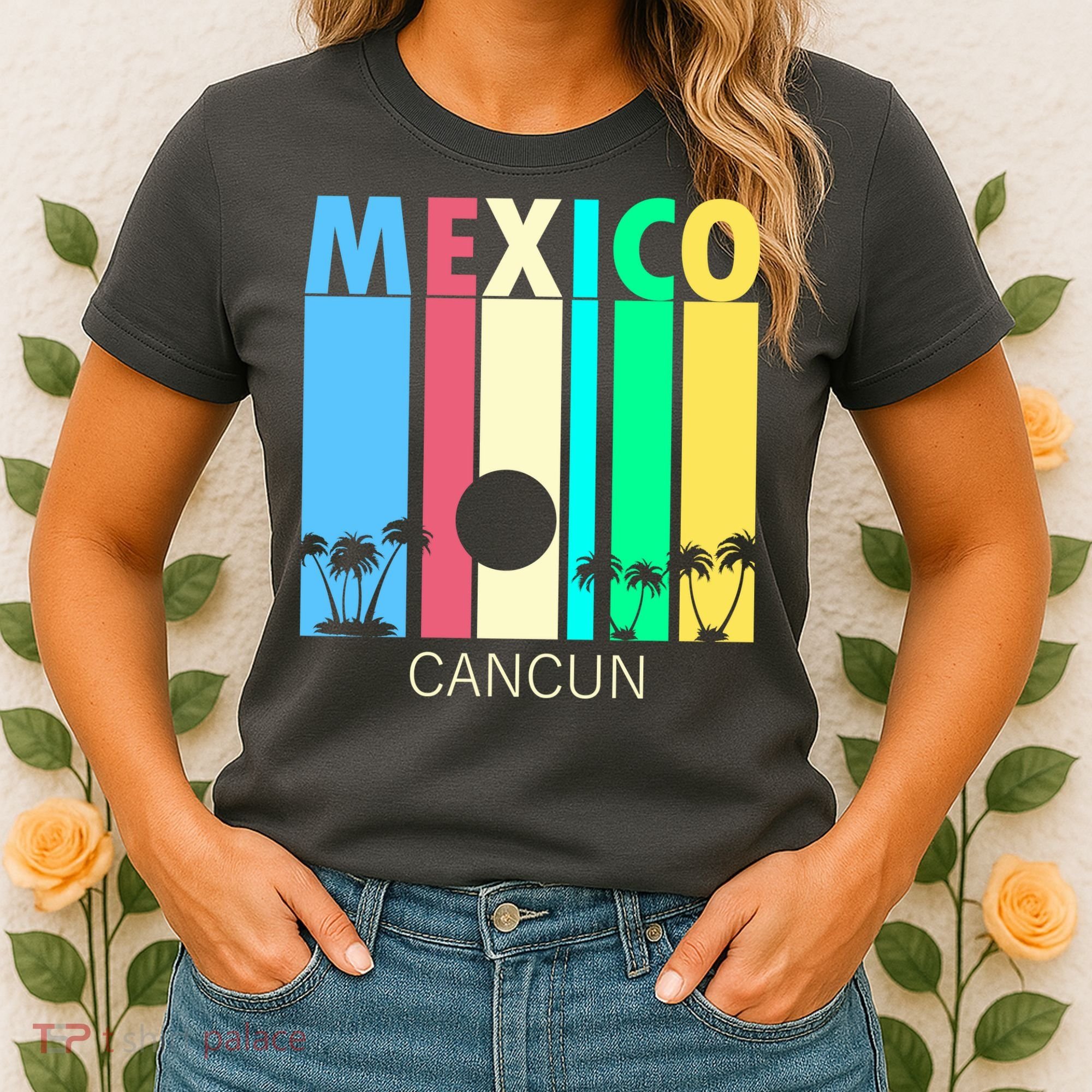 Retro Cancun Mexico Women's T-Shirt