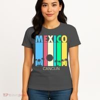 Retro Cancun Mexico Women's T-Shirt thumb 4