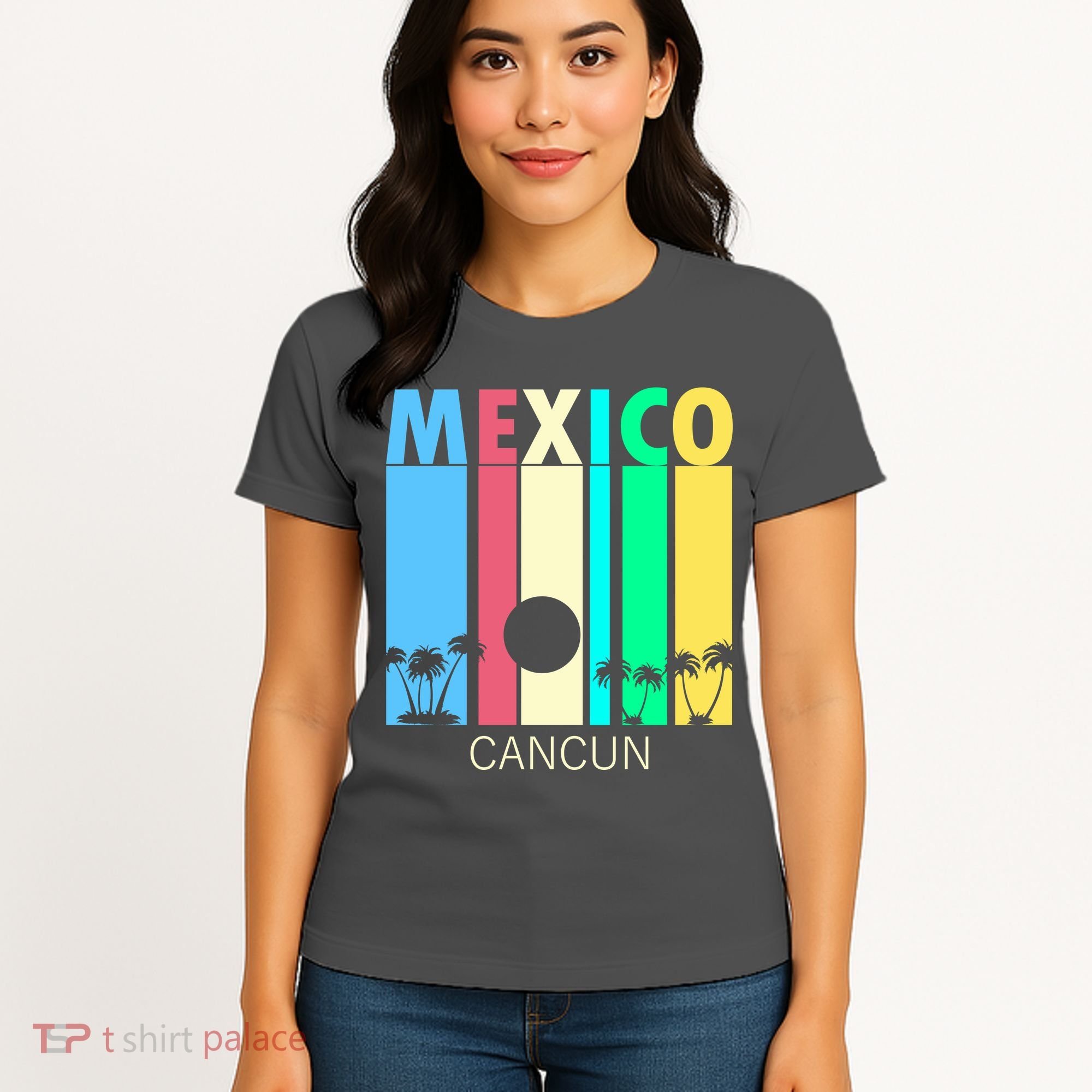 Retro Cancun Mexico Women's T-Shirt