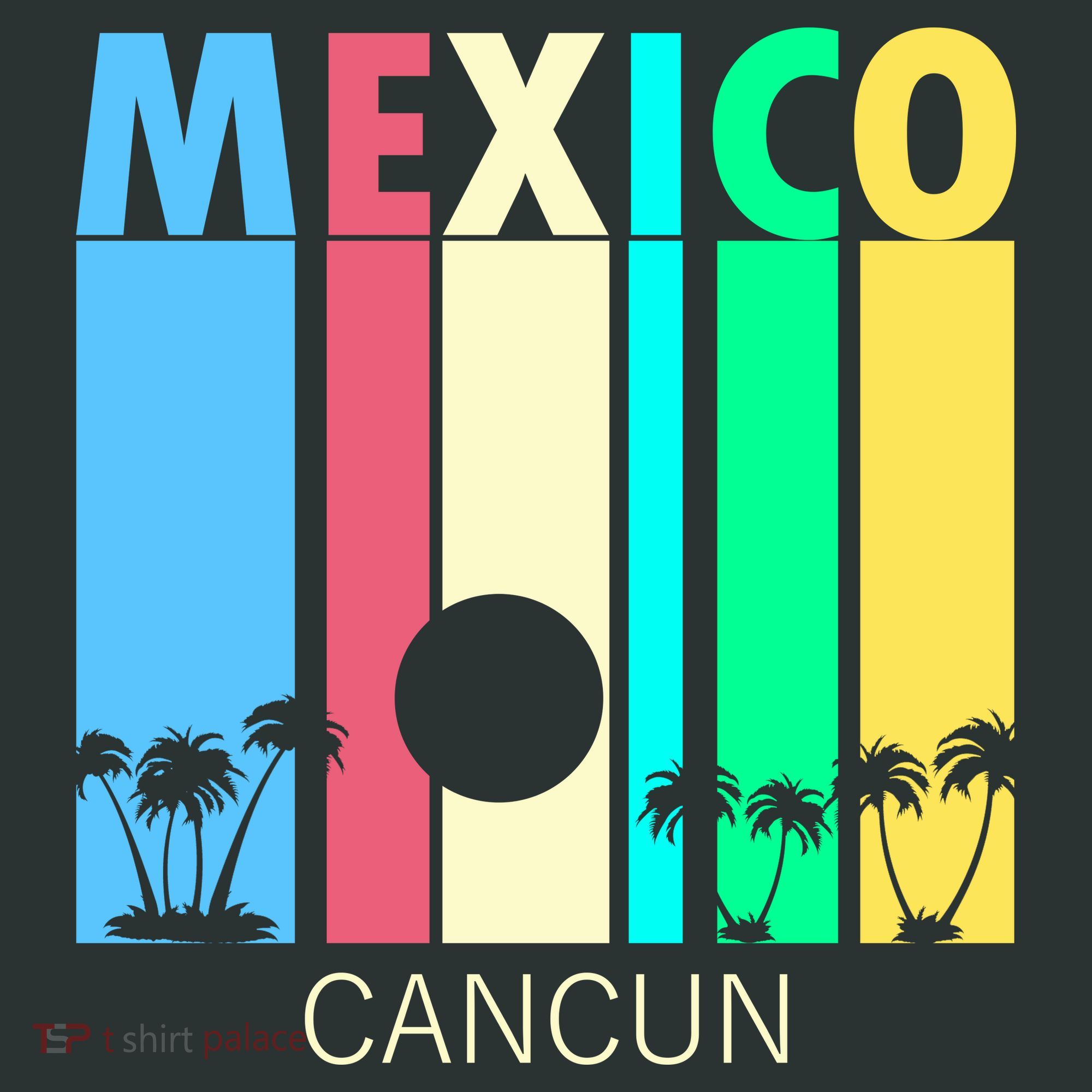 Retro Cancun Mexico Women's T-Shirt
