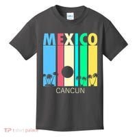 Retro Cancun Mexico Kids T-Shirt thumb 0