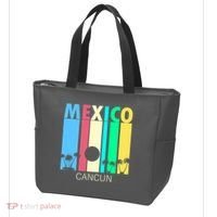 Retro Cancun Mexico Tote Bag thumb 3