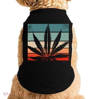 Retro Cannabis Doggie Tank