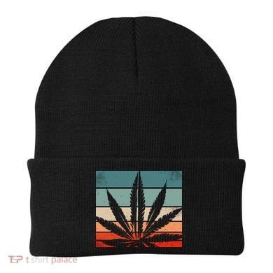 Retro Cannabis Beanie