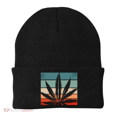 Retro Cannabis Beanie