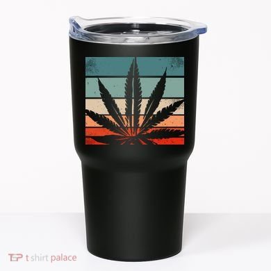 Retro Cannabis Tumbler