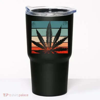 Retro Cannabis Tumbler