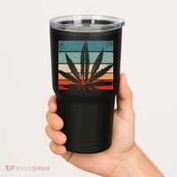Retro Cannabis Tumbler thumb 2