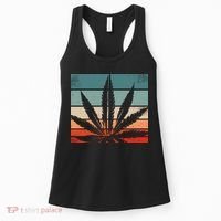 Retro Cannabis Women's Tank Top thumb 0