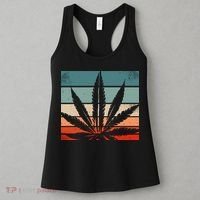 Retro Cannabis Women's Tank Top thumb 3