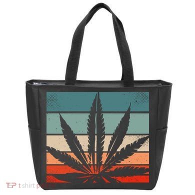 Retro Cannabis Tote Bag