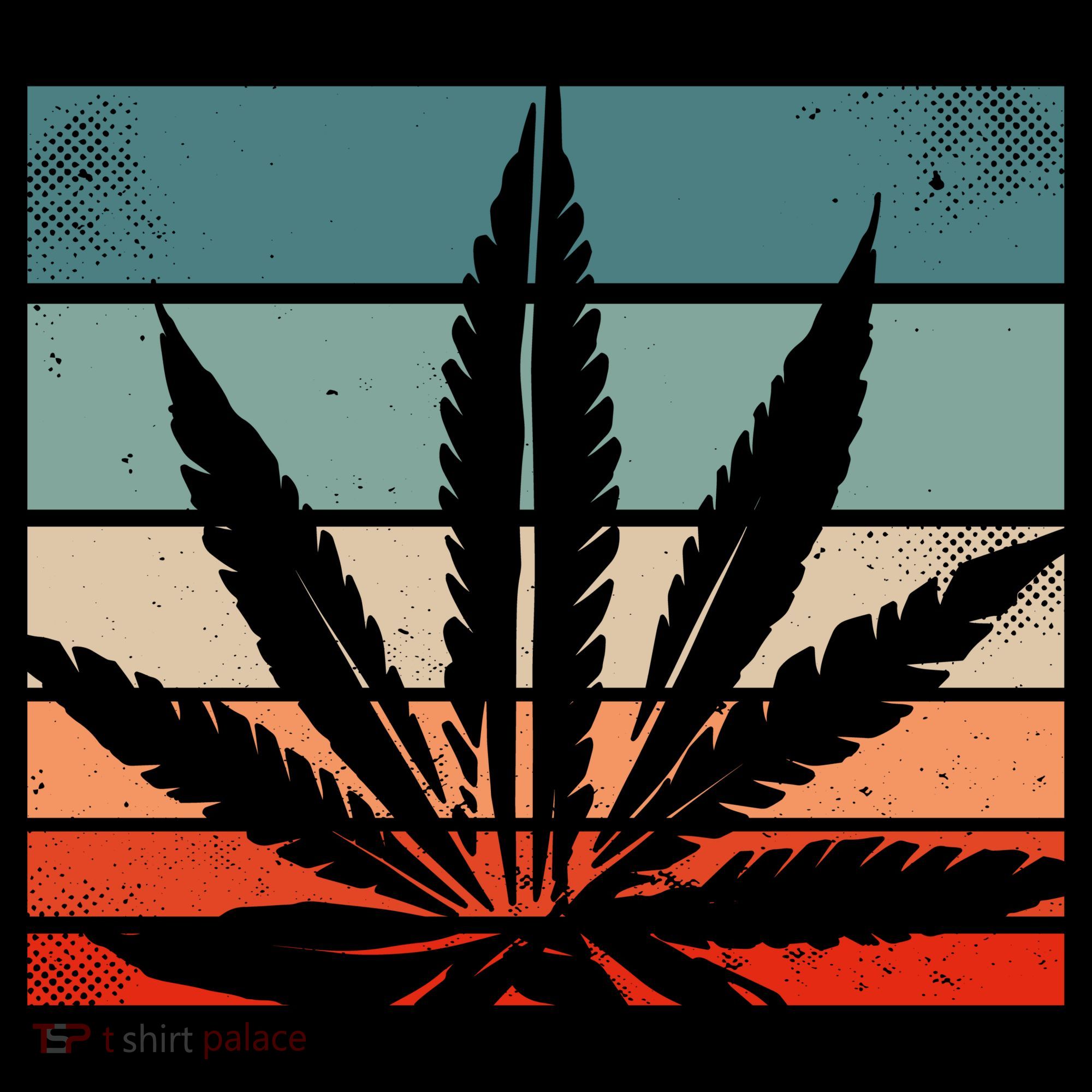 Retro Cannabis Tote Bag