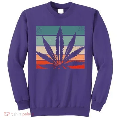 Retro Cannabis Sweatshirt