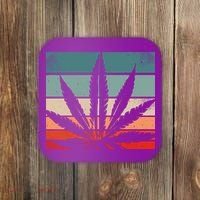 Retro Cannabis Coaster thumb 0