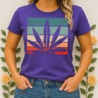 Retro Cannabis Women's T-Shirt thumb 2