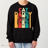 Retro Cat Daddy Women's Sweatshirt thumb 0