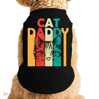 Retro Cat Daddy Doggie Tank