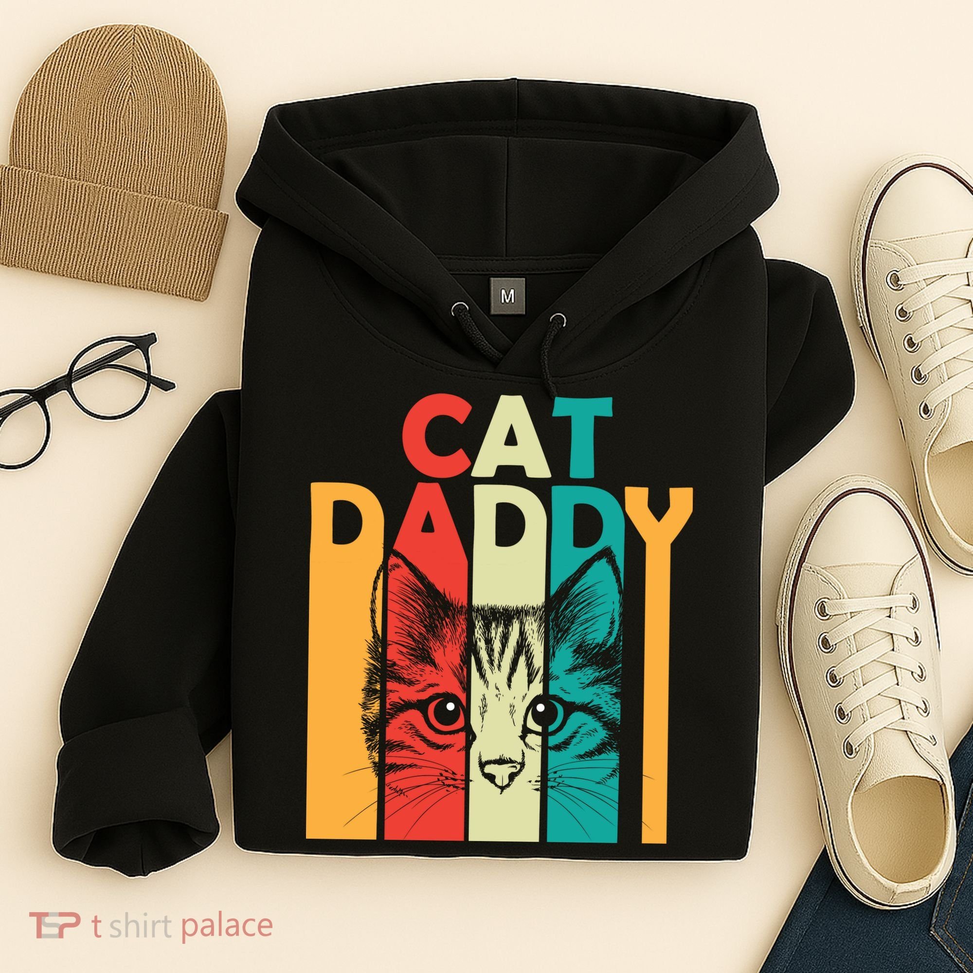 Retro Cat Daddy Hoodie