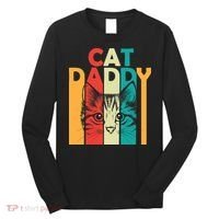 Retro Cat Daddy Long Sleeve Shirt thumb 0
