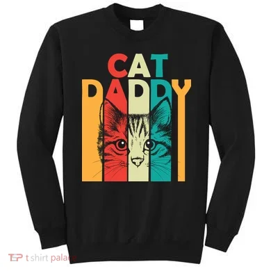 Retro Cat Daddy Sweatshirt
