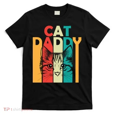 Retro Cat Daddy T-Shirt