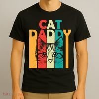 Retro Cat Daddy T-Shirt thumb 3