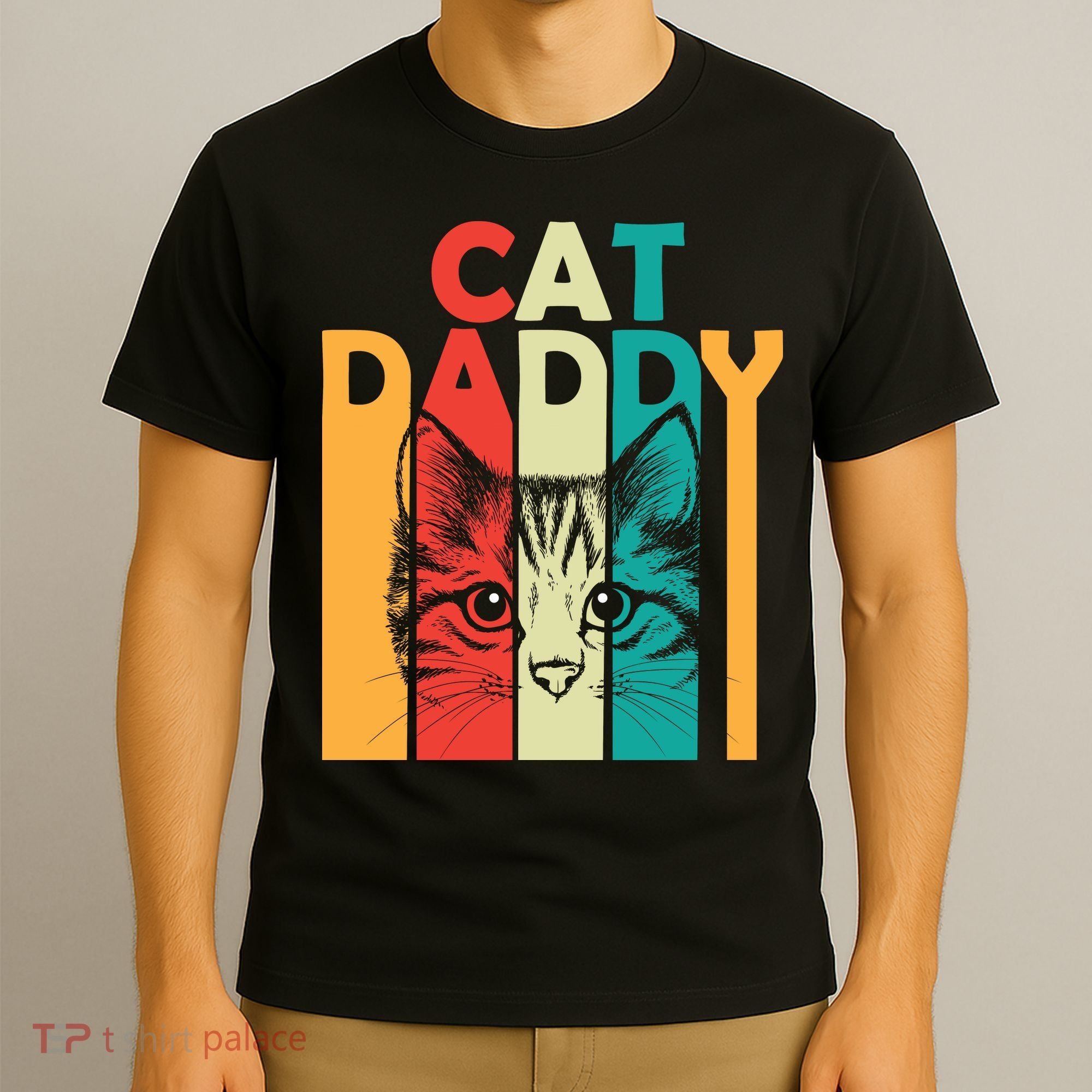 Retro Cat Daddy T-Shirt