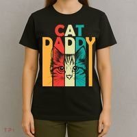 Retro Cat Daddy T-Shirt thumb 4