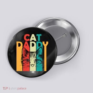 Retro Cat Daddy Button