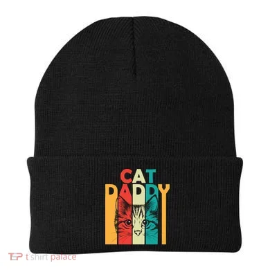 Retro Cat Daddy Beanie