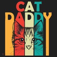 Retro Cat Daddy Beanie thumb 2