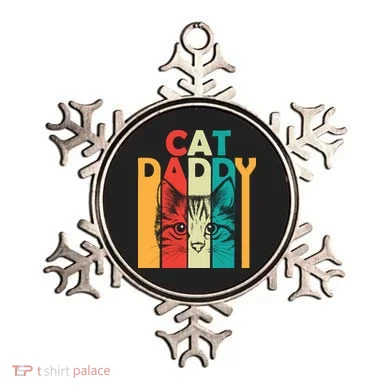 Retro Cat Daddy Ornament