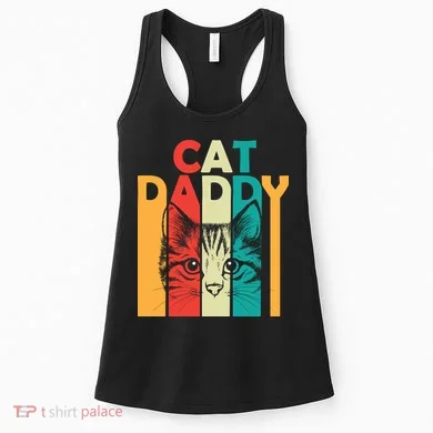 Retro Cat Daddy Women's Tank Top