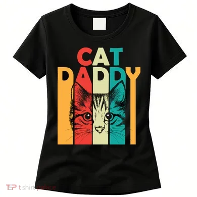 Retro Cat Daddy Women's T-Shirt
