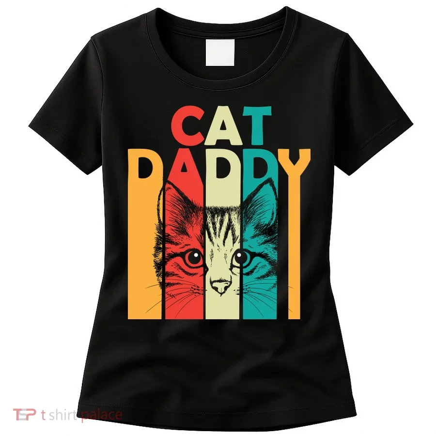 Retro Cat Daddy Women's T-Shirt
