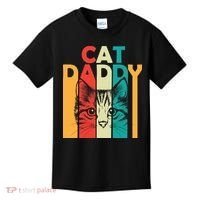 Retro Cat Daddy Kids T-Shirt thumb 0