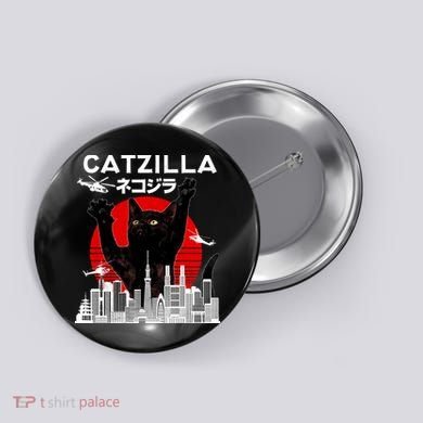 Retro Catzilla Attack Button