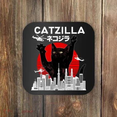 Retro Catzilla Attack Coaster