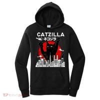 Retro Catzilla Attack Women's Hoodie thumb 0